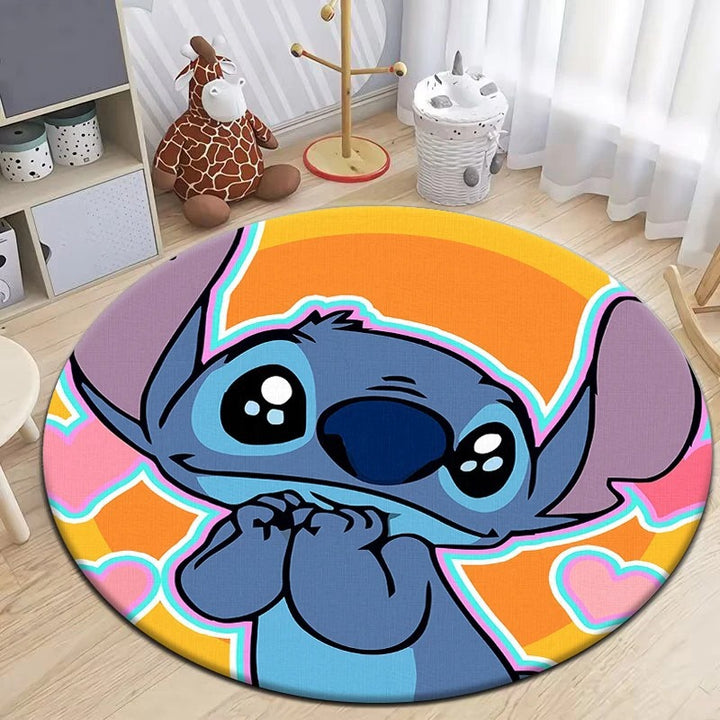 Cartoon Character Rond Area Tapijt