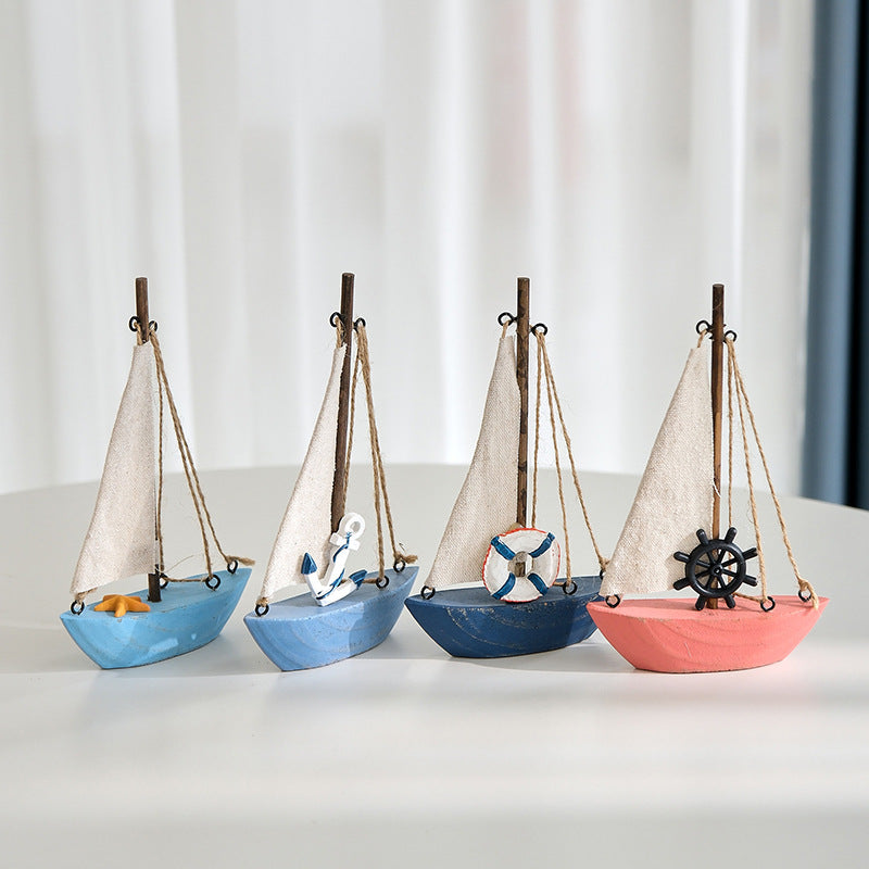 Zeilboot Model Decoratieve Weergave