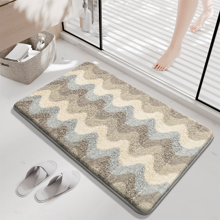 Zacht Textuur Golf Design Badmat