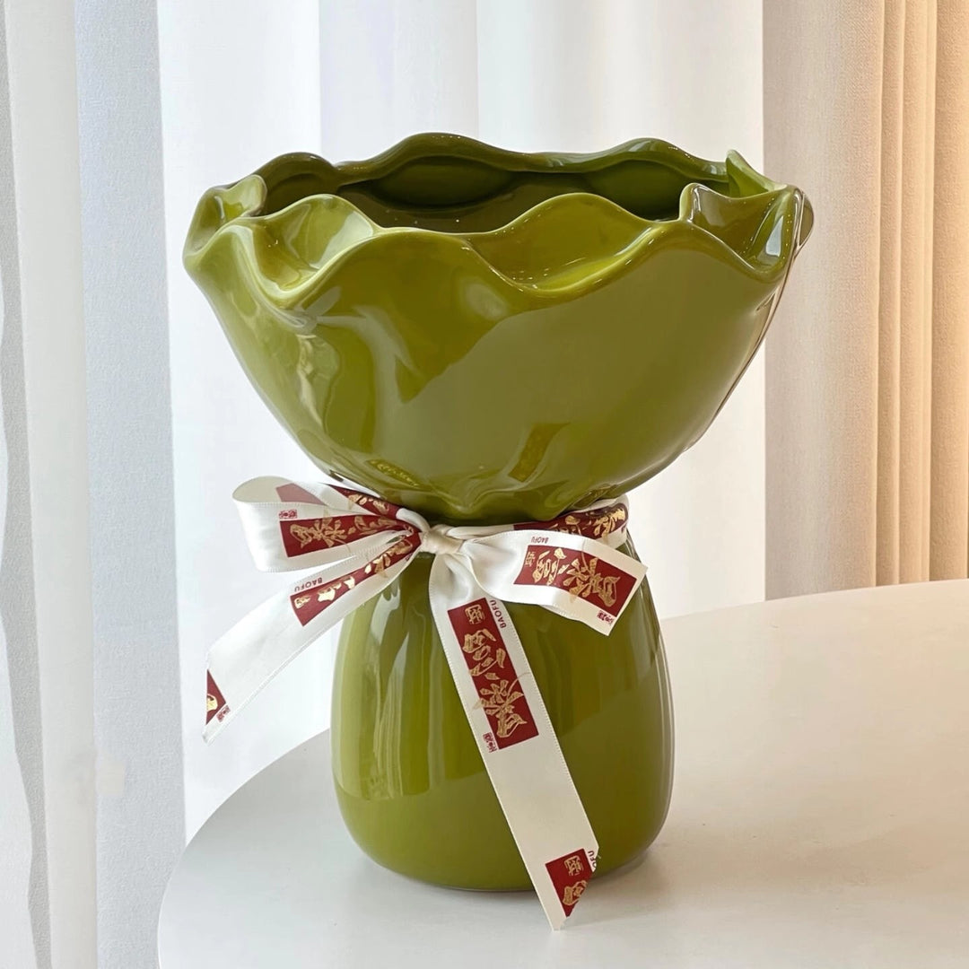 Decoratieve Bloemvormige Vaasje voor Huisdecoratie