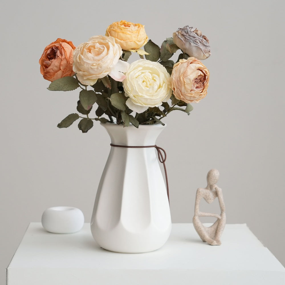 Realistische Zijden Rozenbloem Stengel  1789937286