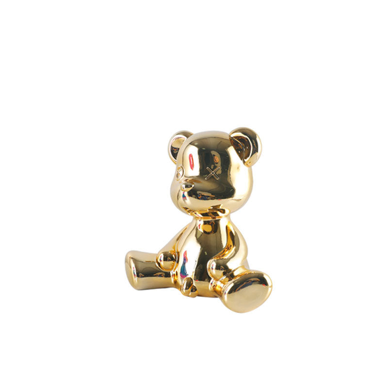 Decoratieve Glanzende Beer Figurin