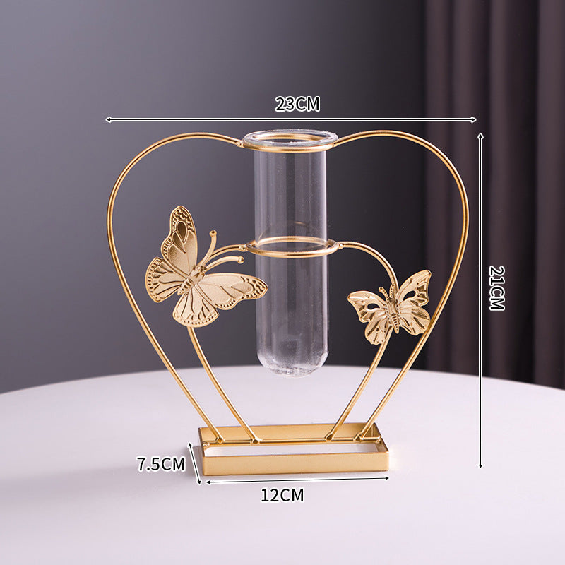 Decoratieve Vlinder Glas Proefbuis Vaashouder