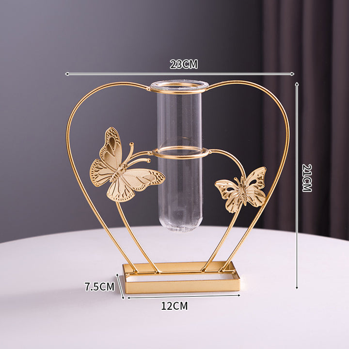 Decoratieve Vlinder Glas Proefbuis Vaashouder