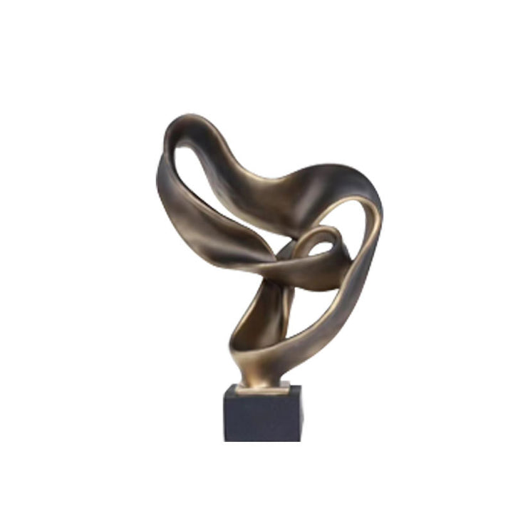 Artistiek Abstract Stromend Beeldhouwwerk