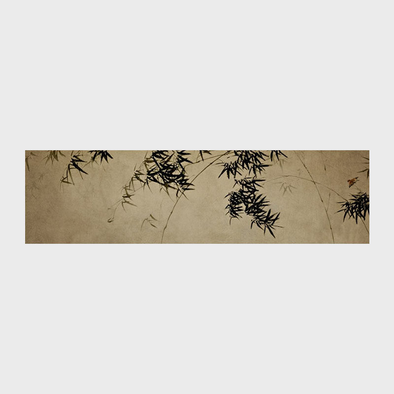 Abstract Bamboe-Geïnspireerde Muurkunst