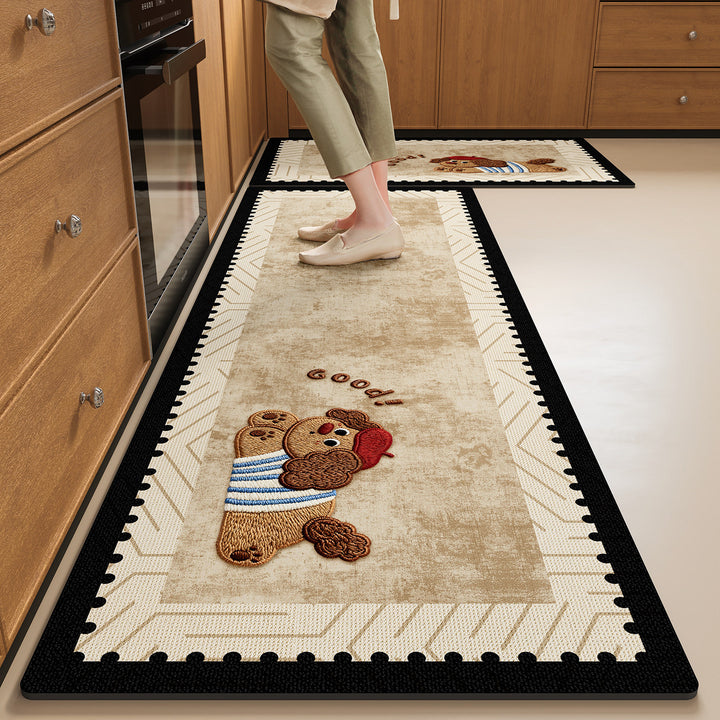 Schattige Hond-Thema Keuken Loper Mat