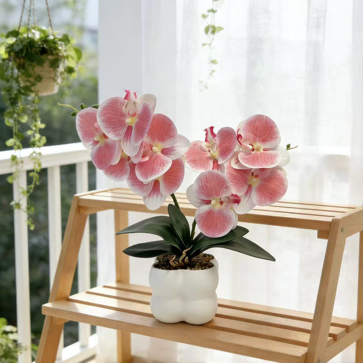 Kunstmatige Orchidee Arrangement voor Huisdecoratie en Binnenweergave