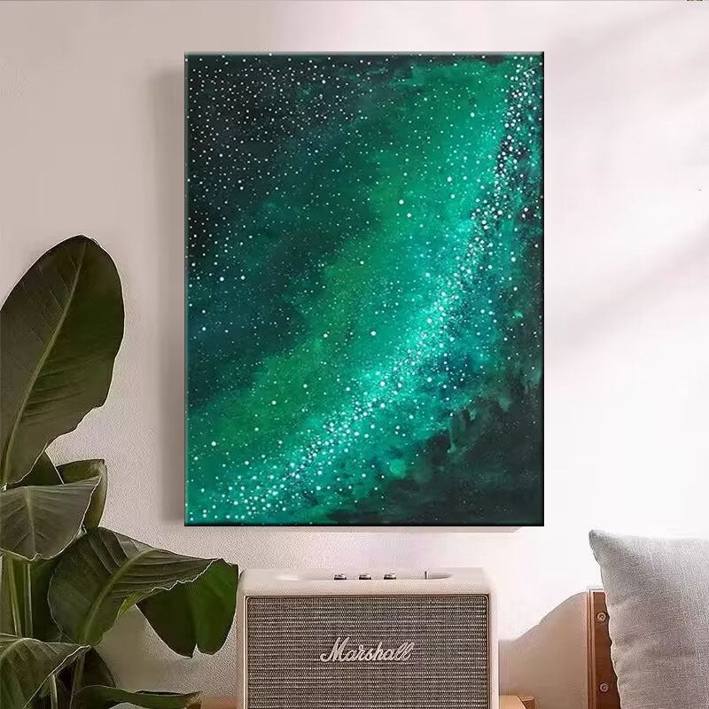 Abstract Cosmic Canvas Kunstwerk