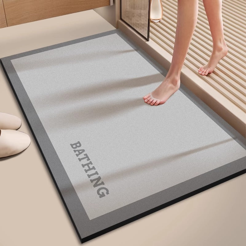 Badkamervloermat voor gebruik in de badkamer
