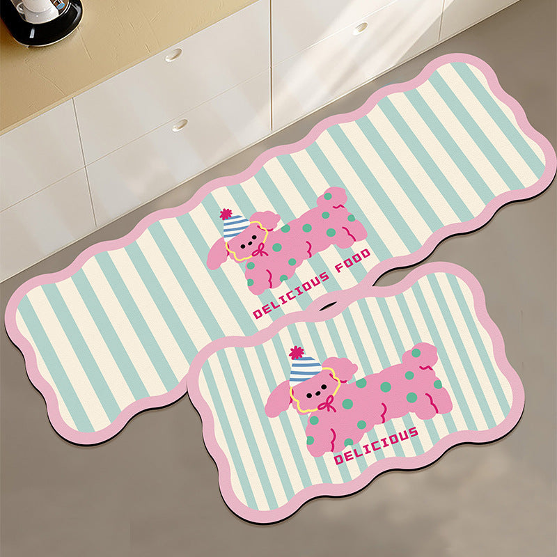 Lieve Dierenthema Keukenmat Set