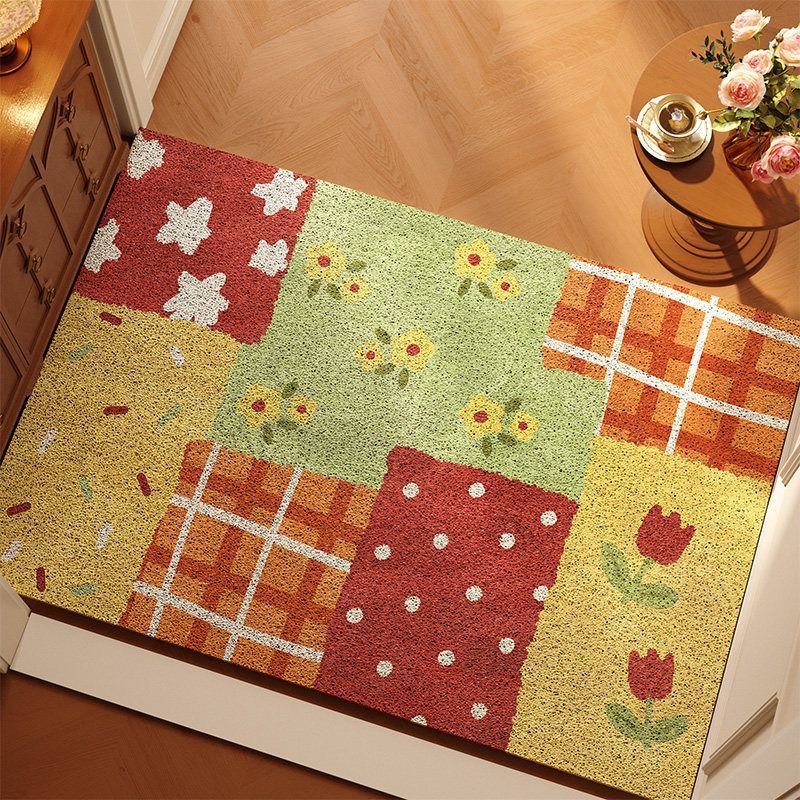 Decoratieve Bloemen Deurmat