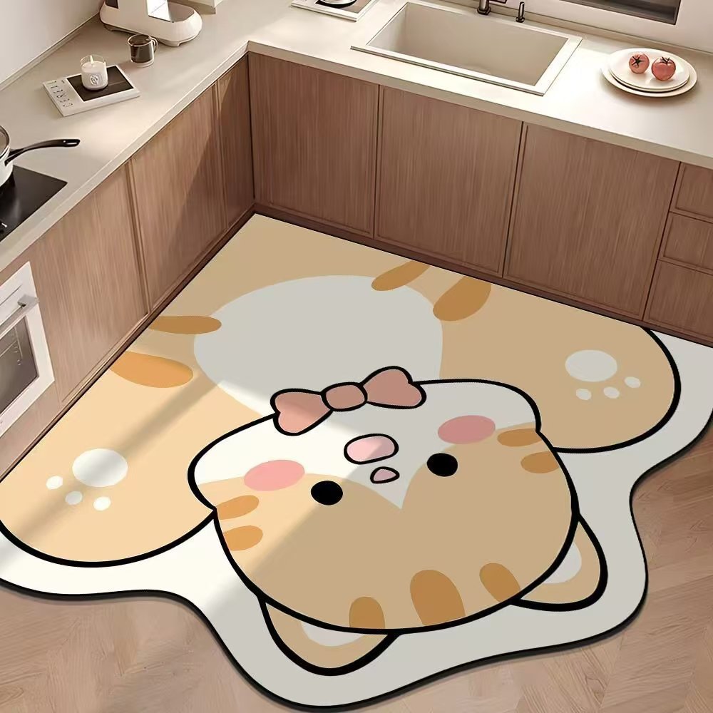 Cartoon Hond-Vormige Vloerkleed