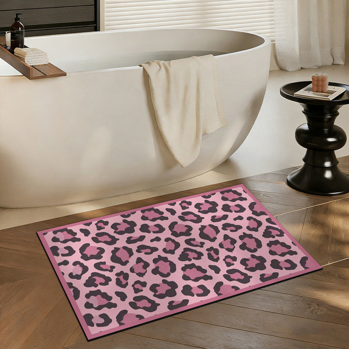 Decoratieve Luipaardprint Badmat
