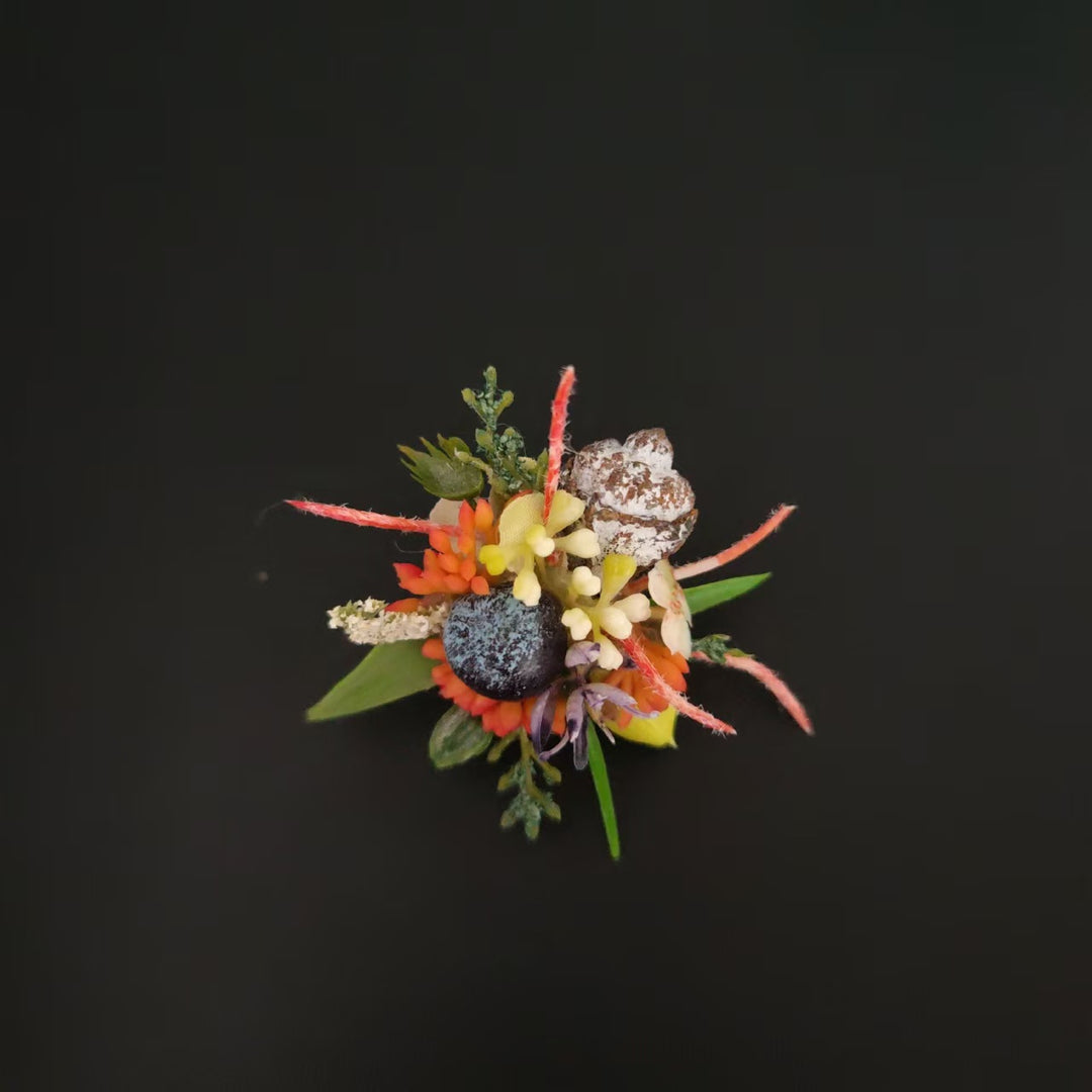 Klassieke Bloemige Broche