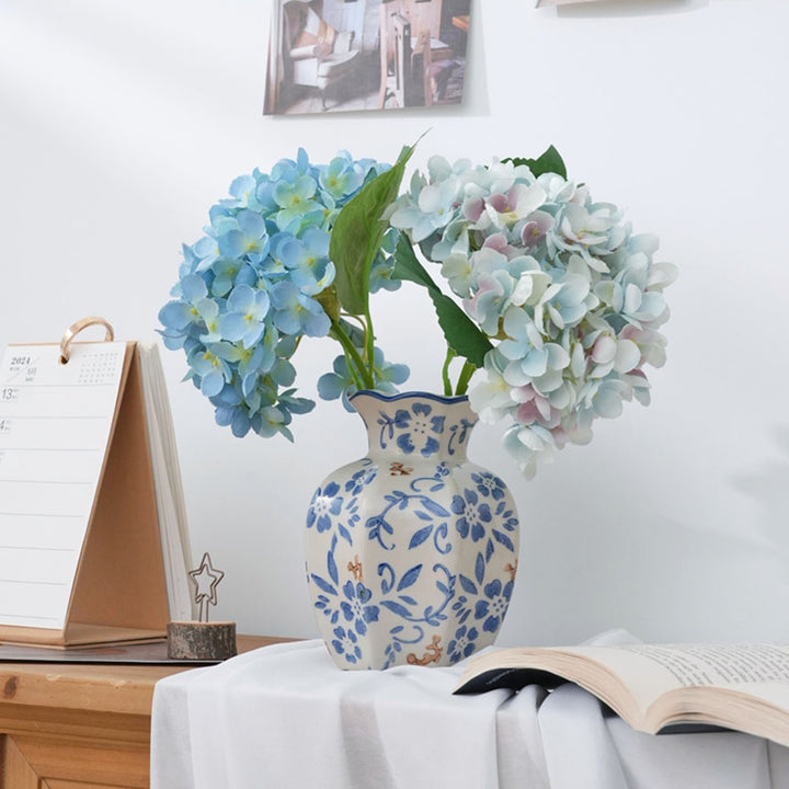 Charmante Hortensia Bloem Steel