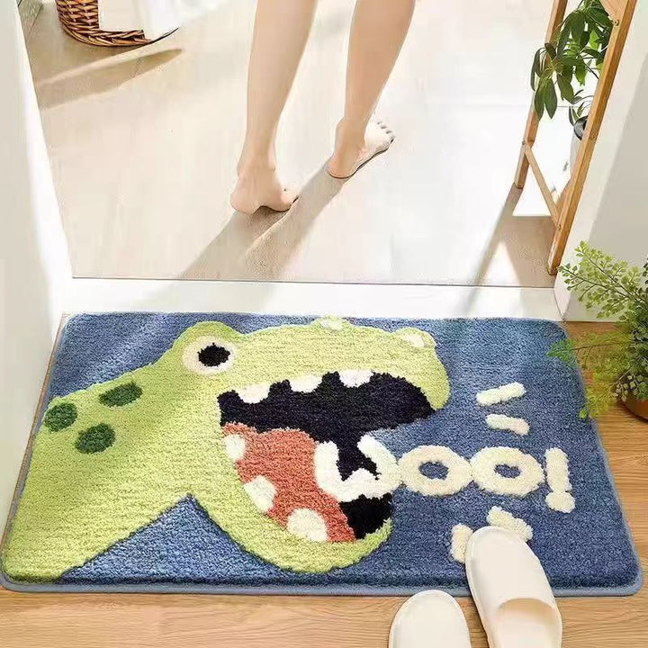 Pluche Badkamer Quote Mat