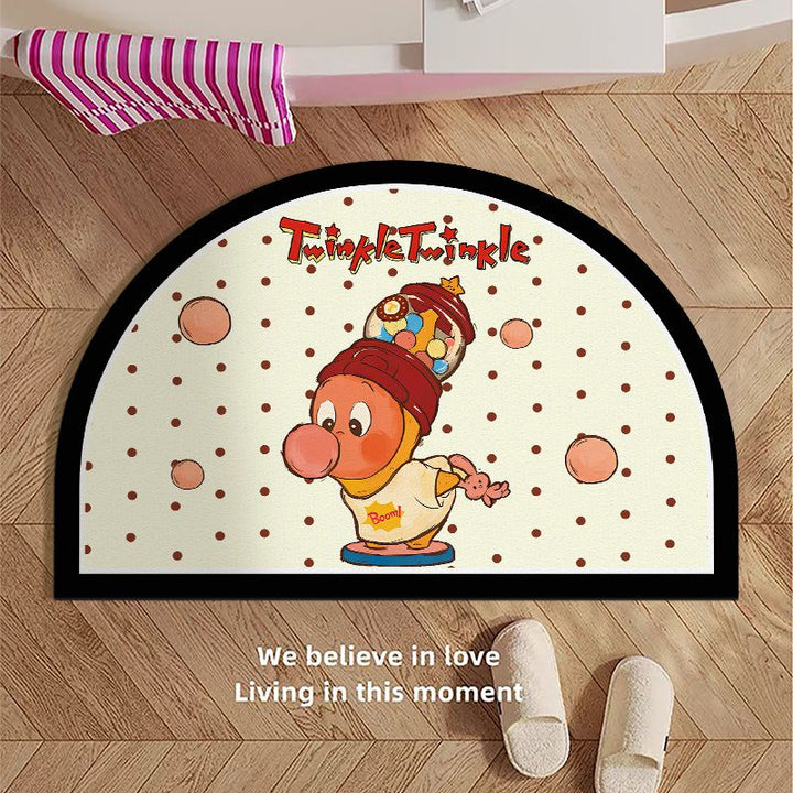 Schattige Cartoon Themed Deurmat voor Thuis Entree