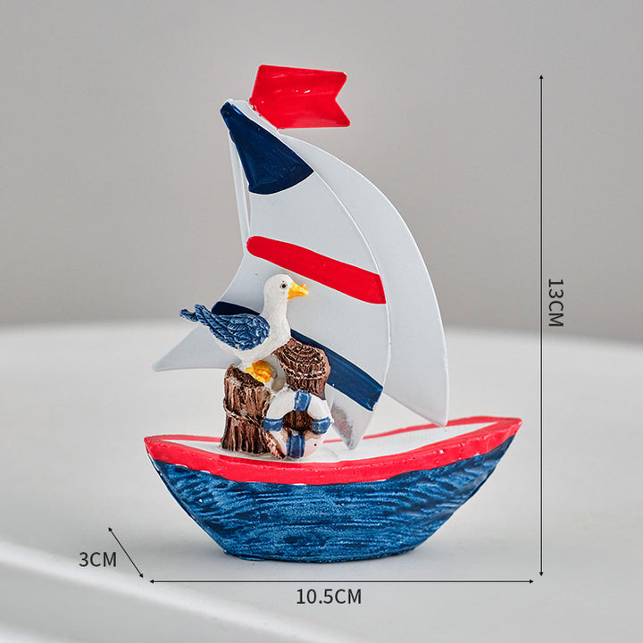 Zeilboot Figurant Thuis Decor