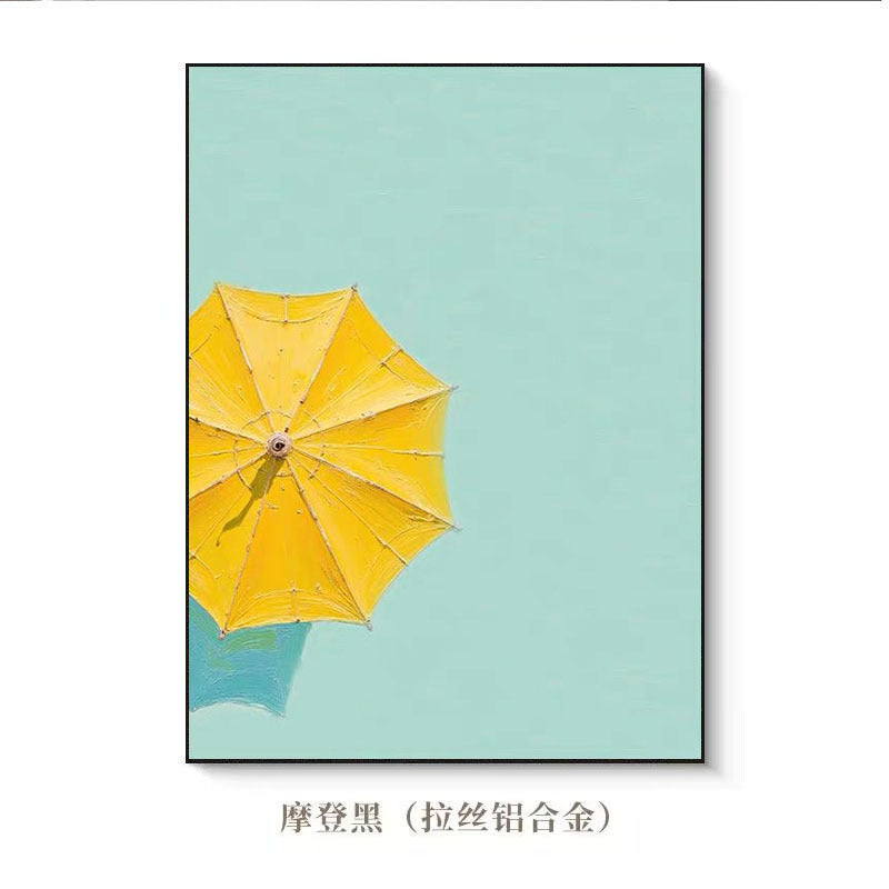Zomer Strand Parasol Kunstprint