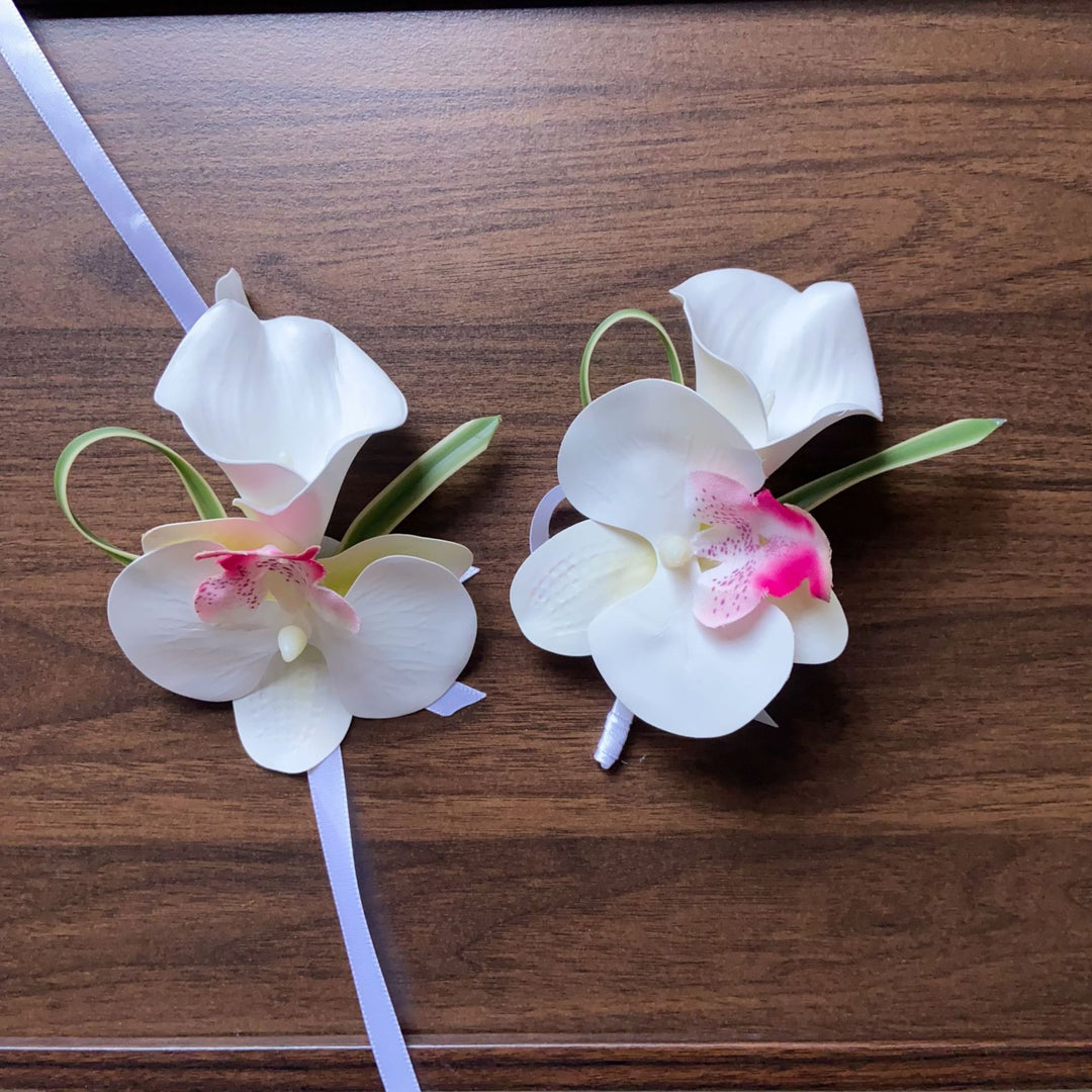 Elegante Orchidee Bloem Corsage