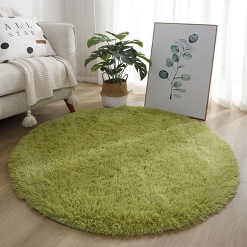 Pluche Ronde Vloerkleed