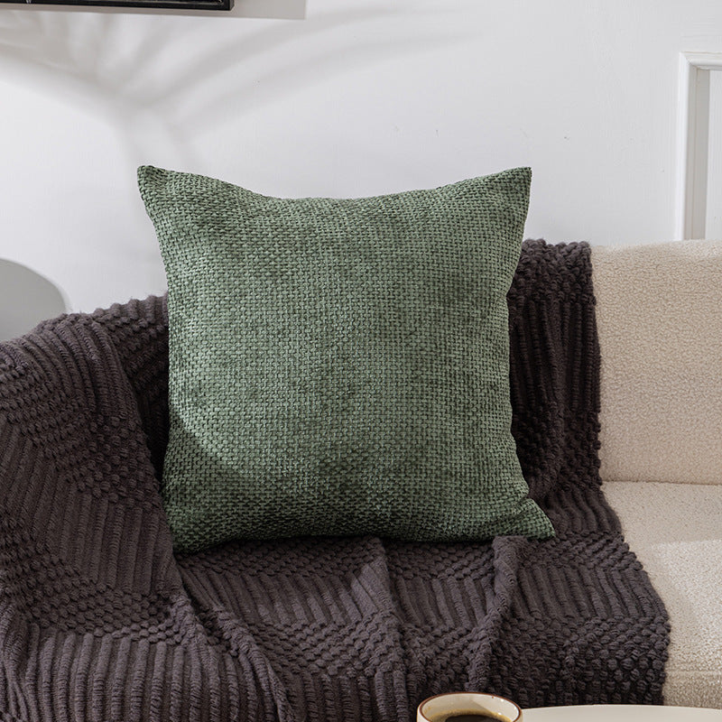 Textured Cozy Knit Sierkussen