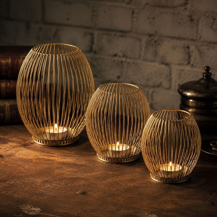 Sculptural Draad Huis Accent