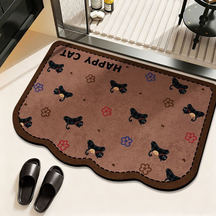 Kat-Thema Decoratieve Badmat