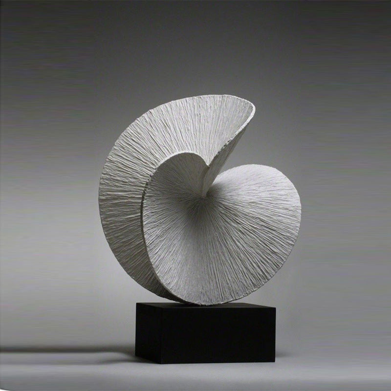 Decoratieve Steen Sculpturale Kunst