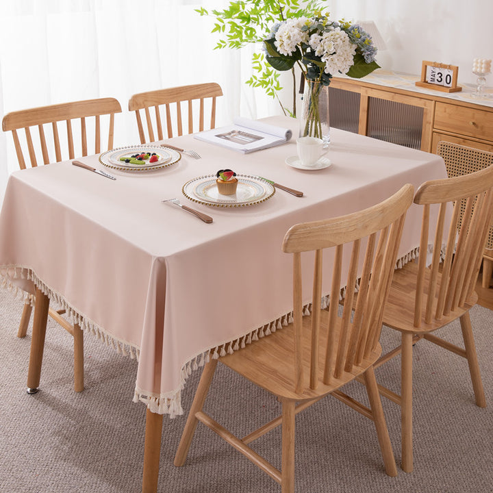 Elegante Tafellaken met Kwastjesrand