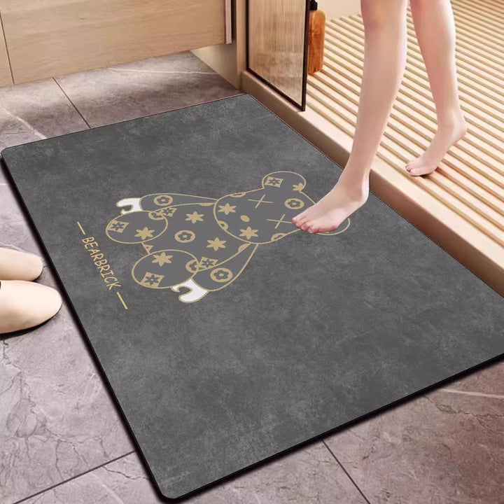 Badmat voor Badkamer Vloerdecor