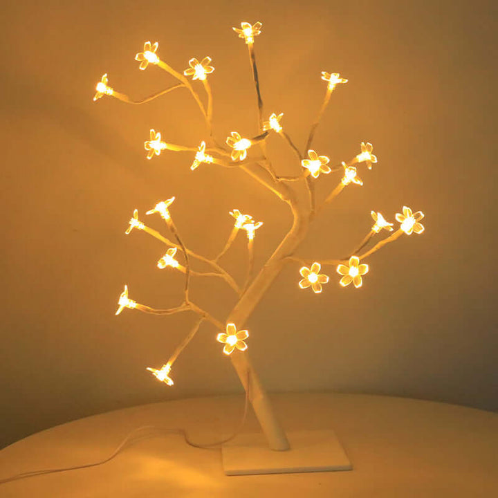 Kamersdecoratie kersenbloesem lamp esdoornblad bureau creativiteit