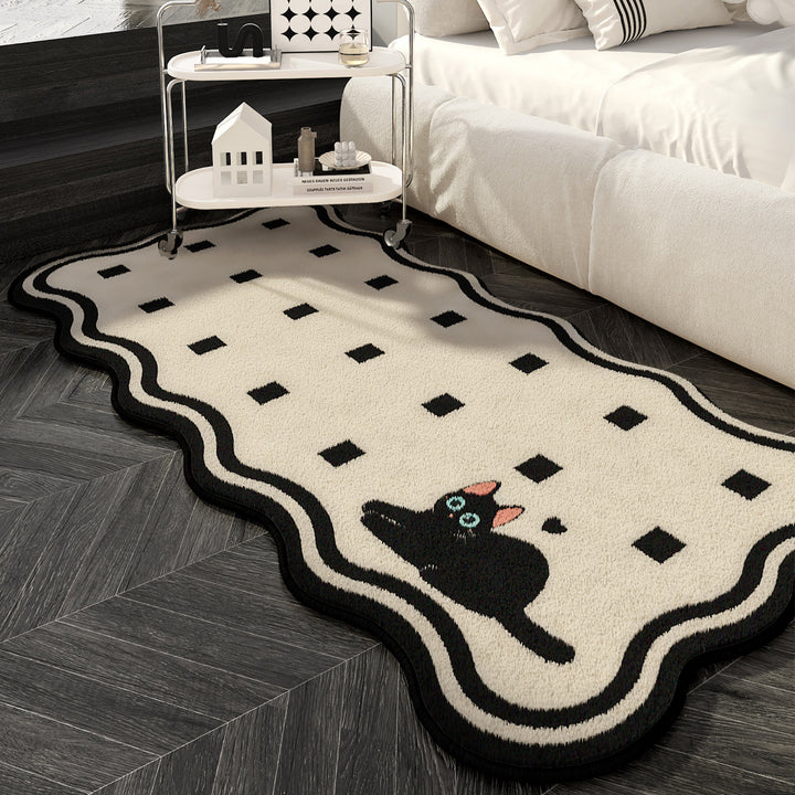 Hartvormig decoratief vloerkleed