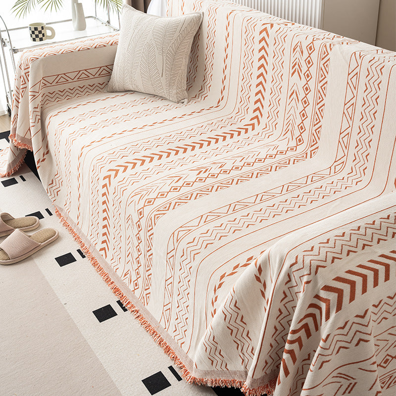 Geometrisch Patroon Sofa Dekentje