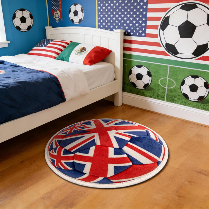 Voetbal Bal-Thema Vloerkleed