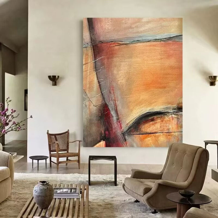 Abstract Expressionistische Canvas Kunst