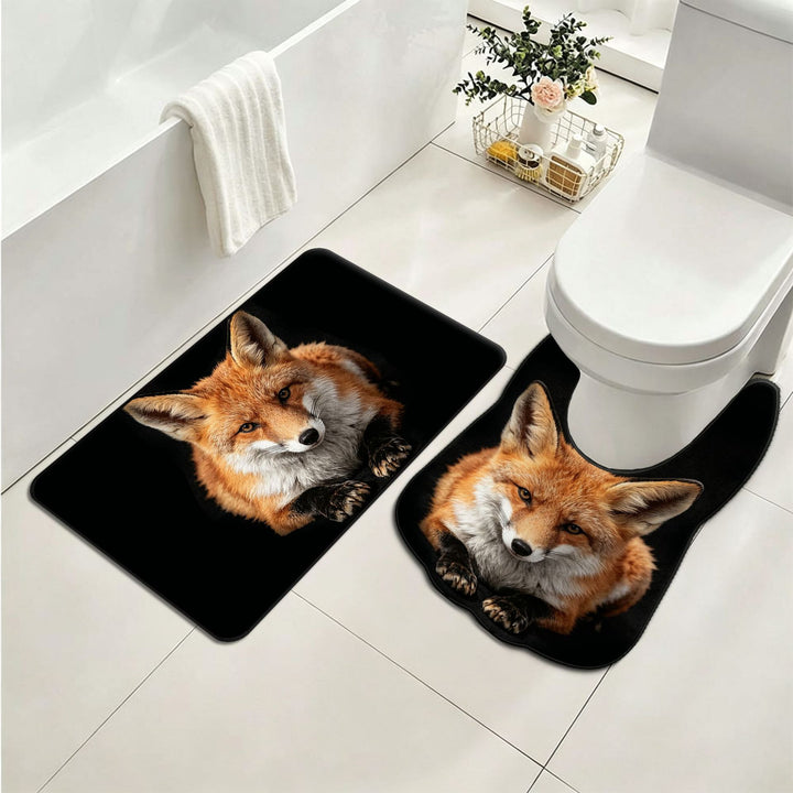 Panda-Thema Pluche Toiletmat Set