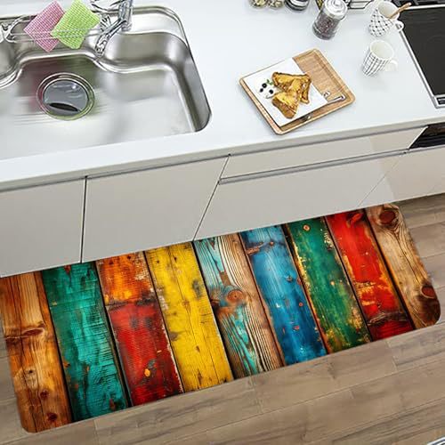 Abstract Patroon Keuken Loper Mat