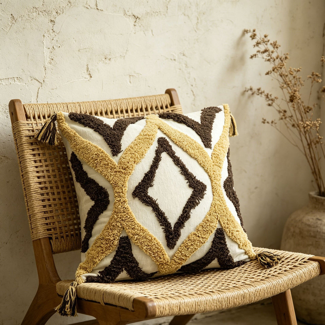 Boheems Textured Accent Kussen