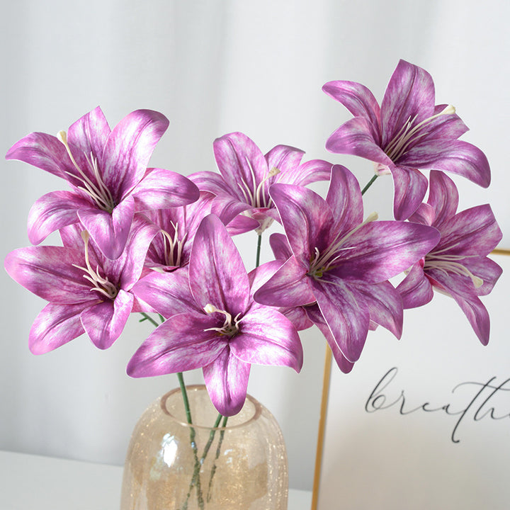 Decoratieve Kunstmatige Lelie Bloem Arrangement