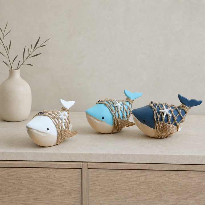 Decoratieve Walvisfiguur Accent