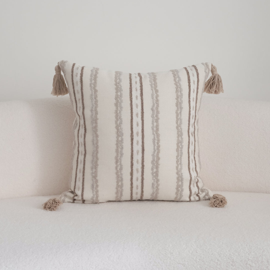 Textured Woven Throw Pillow voor Sofa Decor