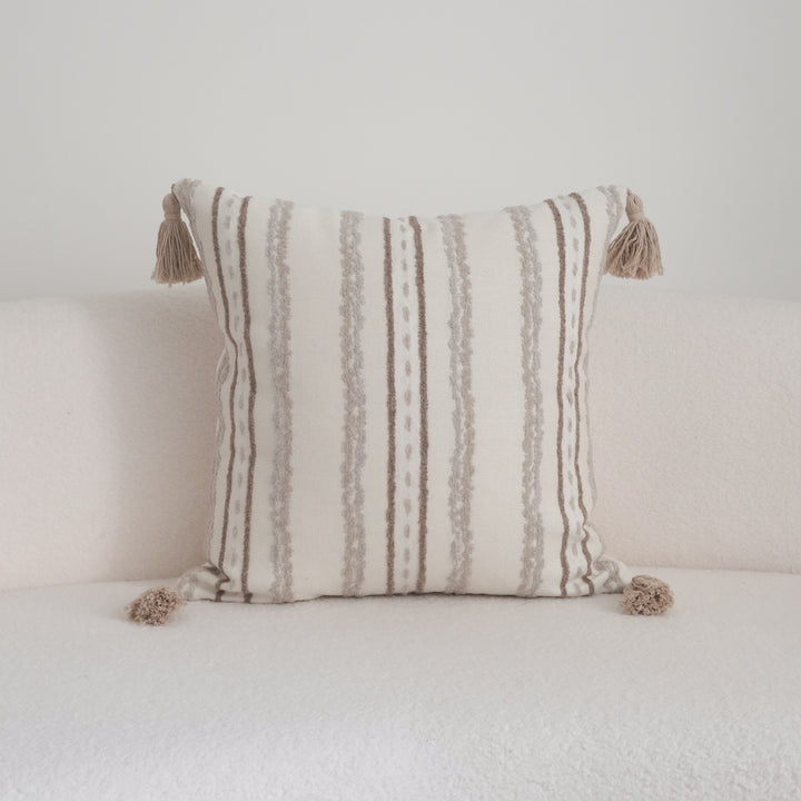 Textured Woven Throw Pillow voor Sofa Decor