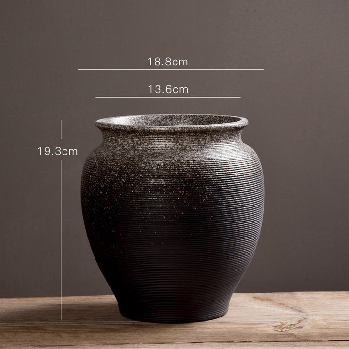 Elegante Textuurlijke Decoratieve Pot