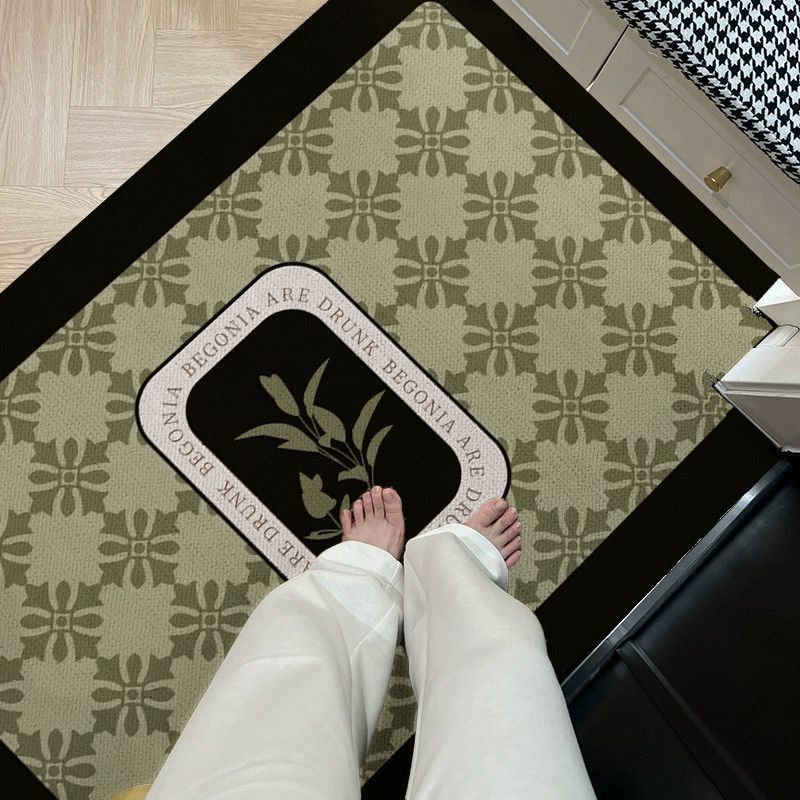 Decoratieve Bloemen Keukenmat