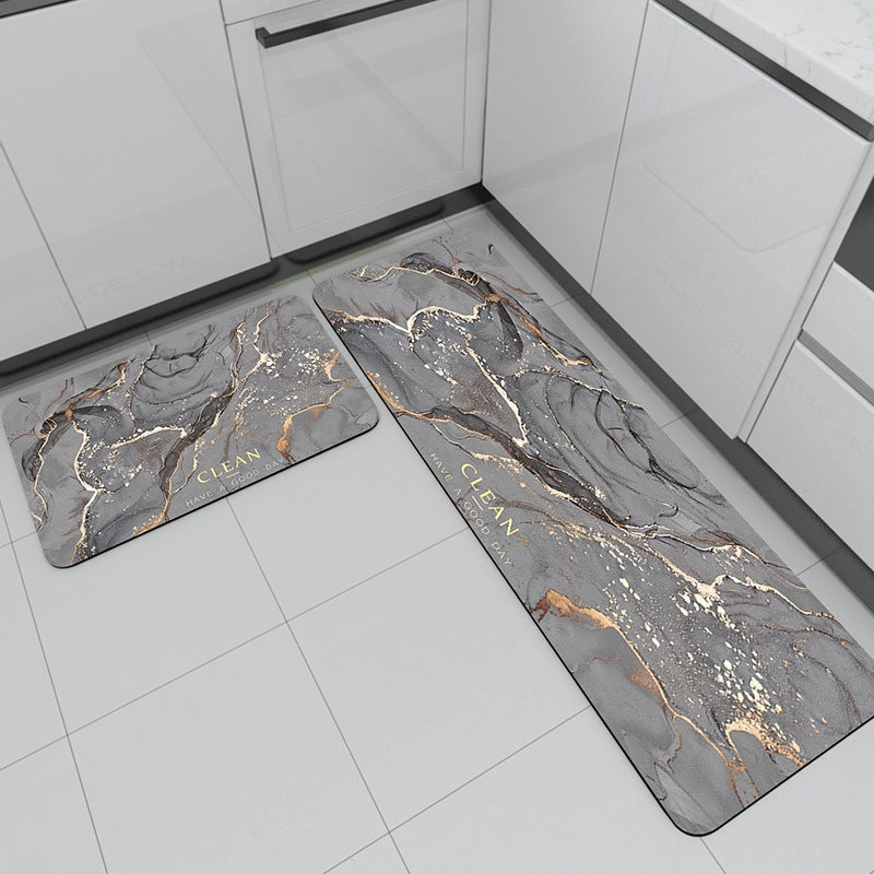Stijlvolle Antislip Keukenmat Set