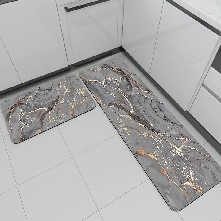 Stijlvolle Antislip Keukenmat Set