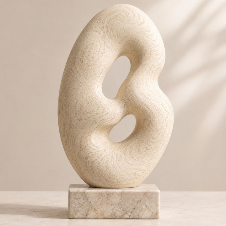 Abstract Decoratieve Steen Sculptuur