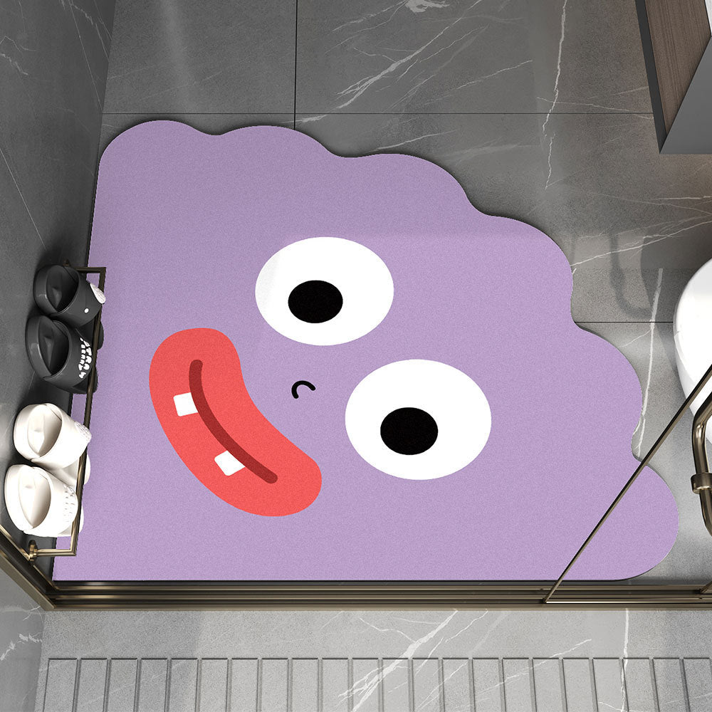 Schattige Thematische Zachte Badmat